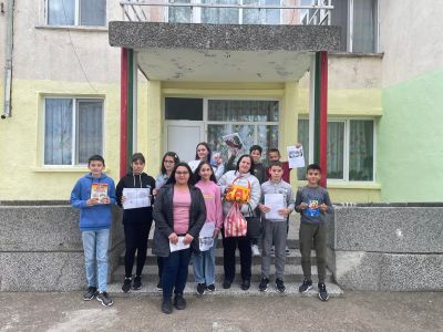 Четенето дава възможности - "Ден на четенето" - ОУ Христо Смирненски - Пристое